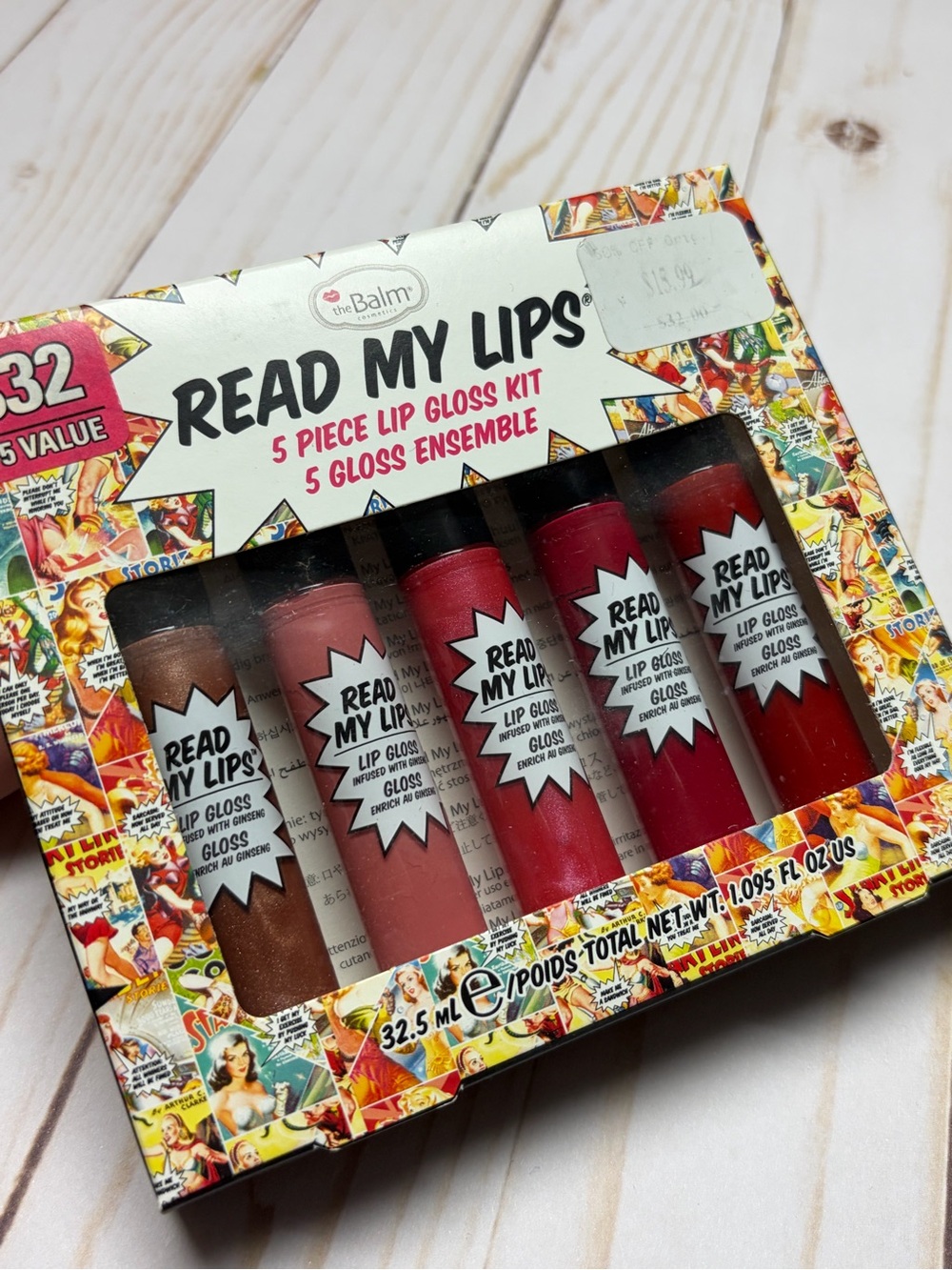 theBalm Read My Lips Lipgloss Kit